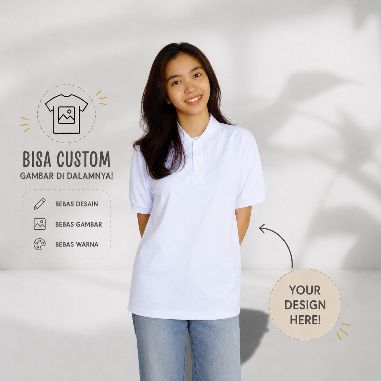 Polo Custom Cotton Combed 30s